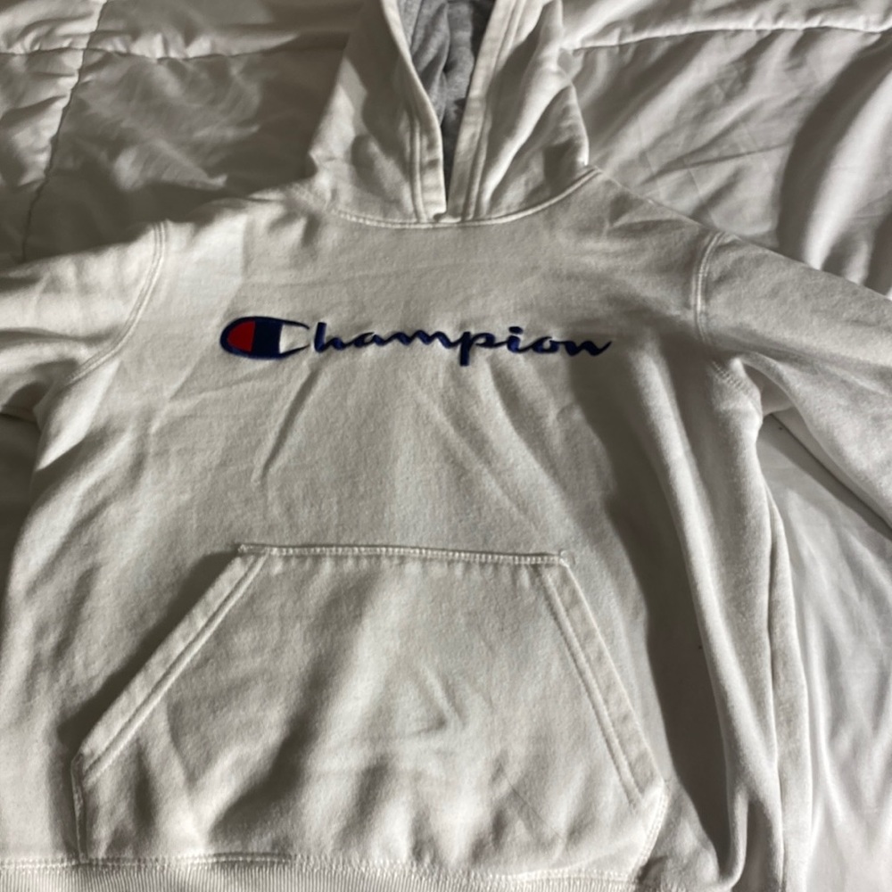 Never worn champion hoodie runs a bit small